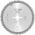 CMT Piła HM do Aluminium / PCV 254x30x80Z / -5° Negatyw