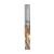 ITA TOOLS frez spiralny wykańczający do drewna / sklejki / MDF Z2+2 D10 I25 S10 mm / pozytyw+negatyw / Powłoka TiSiN®
