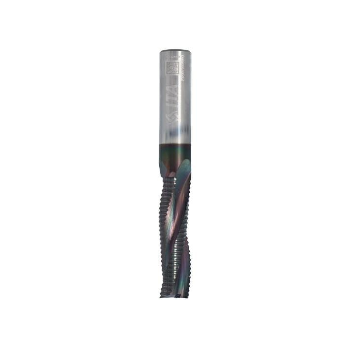 ITA TOOLS frez spiralny zgrubny do drewna Z3 D12 I42 S12 mm / pozytyw / Powłoka NaDia®