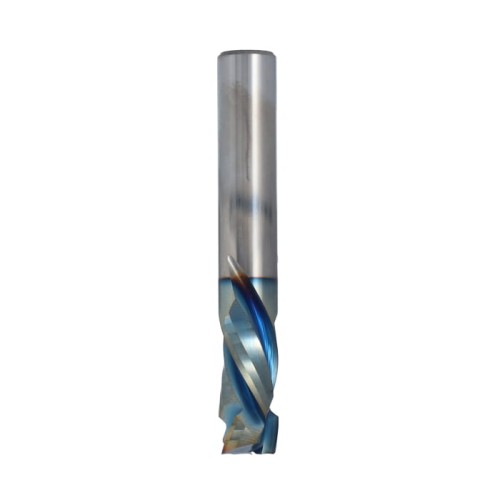 ITA TOOLS frez spiralny wykańczający do drewna / płyty / PCV Z3+3 D12 I25 S12 mm / pozytyw+negatyw / Powłoka Platinium®