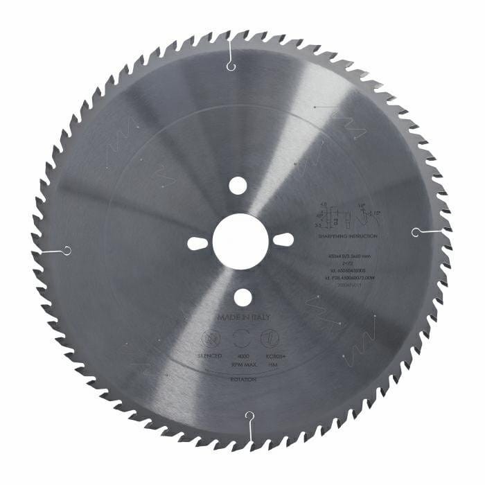 Ita Tools Piła do pilarek panelowych 450x60x72Z / Holzma / NANO PREMIUM