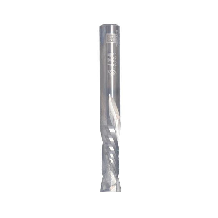 ITA TOOLS frez spiralny wykańczający do drewna / płyty / PCV Z2+2 D10 I32 L80 S10 mm / pozytyw+negatyw