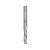 ITA TOOLS frez spiralny wykańczający do drewna / płyty / PCV Z2+2 D8 I32 L80 S8 mm / pozytyw+negatyw