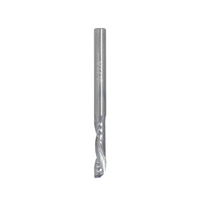 ITA TOOLS frez spiralny wykańczający do drewna / płyty / PCV Z2+2 D5 I22 L60 S5 mm / pozytyw+negatyw