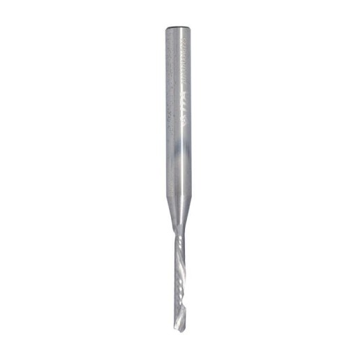 ITA TOOLS frez spiralny wykańczający do drewna / płyty / PCV Z1+1 D3 I23 L70 S6 mm / pozytyw+negatyw