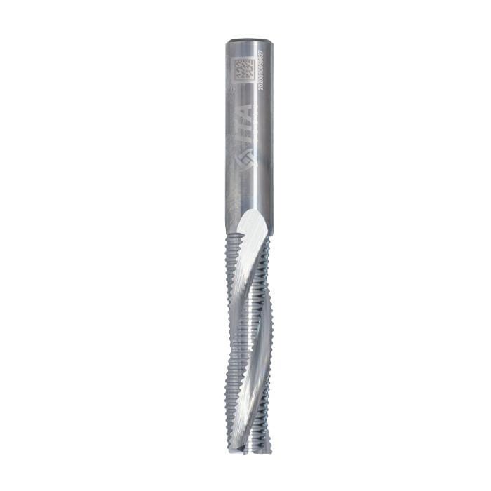 ITA TOOLS frez spiralny zgrubno wykańczający do drewna / płyty / PCV Z4 D16 I55 L110 S16 mm / pozytyw