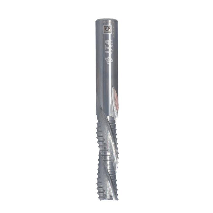 ITA TOOLS frez spiralny zgrubny do drewna / płyty / PCV Z3 D14 I50 L110 S14 mm / negatyw