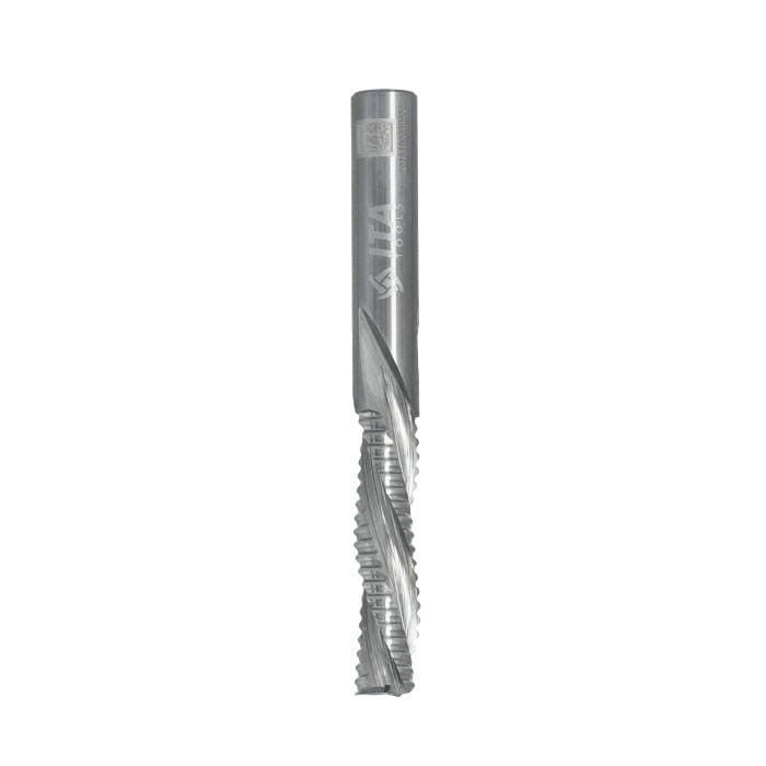 ITA TOOLS frez spiralny zgrubny do drewna / płyty / PCV Z3 D8 I32 L80 S8 mm / negatyw