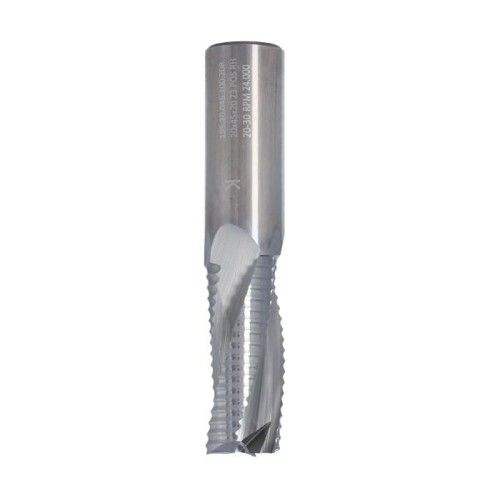 ITA TOOLS frez spiralny zgrubny do drewna / płyty / PCV Z3 D20 I45 L100 S20 mm / pozytyw