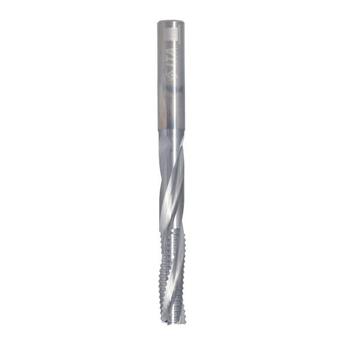 ITA TOOLS frez spiralny zgrubny do drewna / płyty / PCV Z3 D14 I95 L150 S14 mm / pod zamki