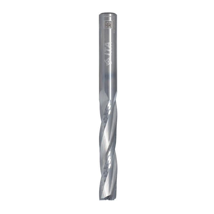 ITA TOOLS frez spiralny wykańczający do drewna / płyty / PCV Z3 D10 I52 L100 S10 mm / pozytyw