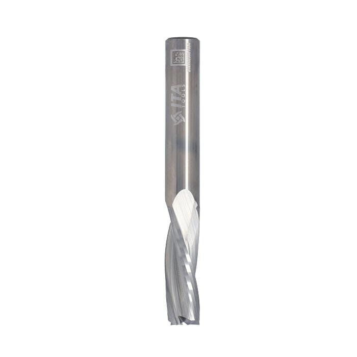 ITA TOOLS frez spiralny wykańczający do drewna / płyty / PCV Z3 D8 I32 L80 S8 mm / pozytyw
