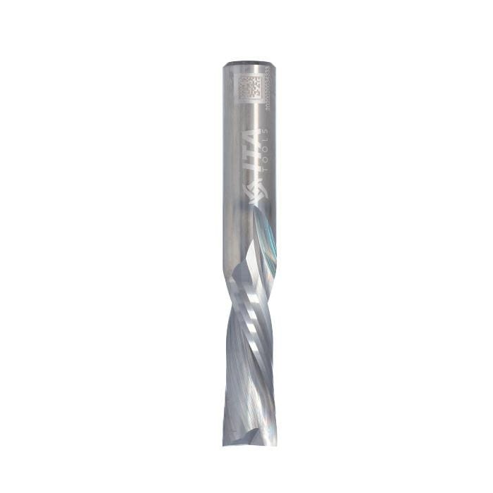 ITA TOOLS frez spiralny wykańczający do drewna / płyty / PCV Z2 D12 I35 L83 S12 mm / negatyw