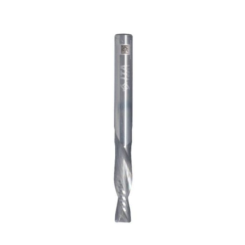 ITA TOOLS frez spiralny wykańczający do drewna / płyty / PCV Z2 D8 I32 L80 S8 mm / negatyw