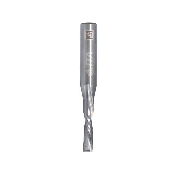 ITA TOOLS frez spiralny wykańczający do drewna / płyty / PCV Z2 D8 I22 L70 S8 mm / negatyw