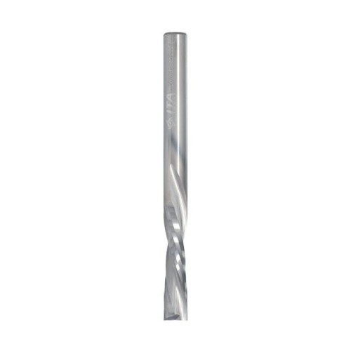 ITA TOOLS frez spiralny wykańczający do drewna / płyty / PCV Z2 D6 I27 L70 S6 mm / negatyw