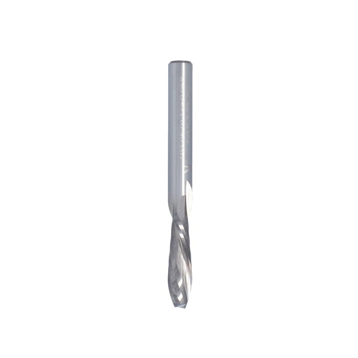 ITA TOOLS frez spiralny wykańczający do drewna / płyty / PCV Z2 D5 I17 L50 S5 mm / negatyw