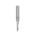 ITA TOOLS frez spiralny wykańczający do drewna / płyty / PCV Z2 D4 I15 L60 S8 mm / negatyw