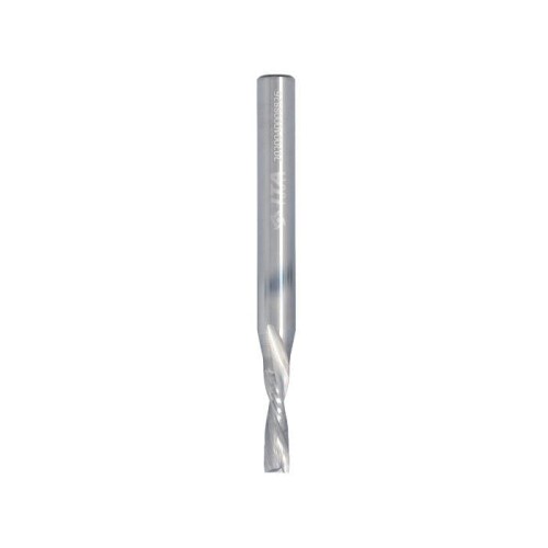 ITA TOOLS frez spiralny wykańczający do drewna / płyty / PCV Z2 D4 I15 L60 S6 mm / negatyw