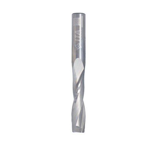 ITA TOOLS frez spiralny wykańczający do drewna / płyty / PCV Z2 D12 I52 L100 S12 mm / pozytyw