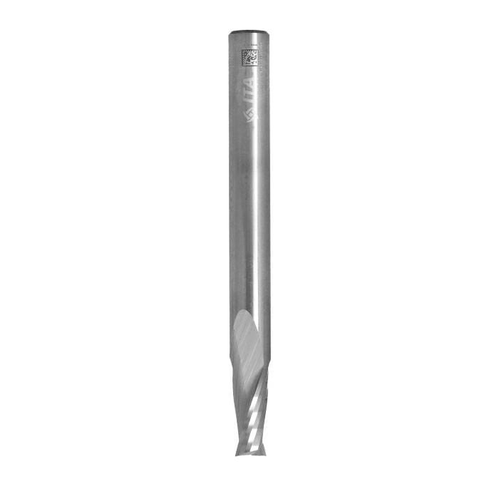 ITA TOOLS frez spiralny wykańczający do drewna / płyty / PCV Z2 D10 I20 L100 S10 mm / pozytyw