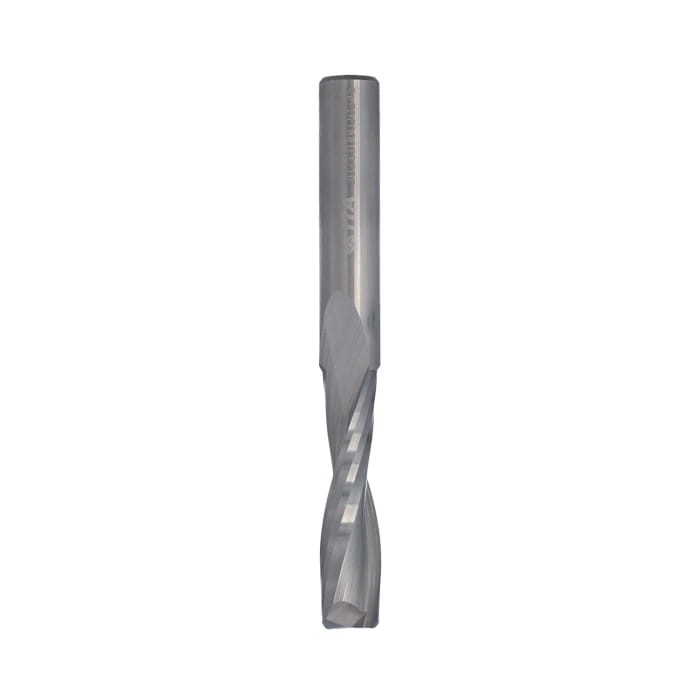 ITA TOOLS frez spiralny wykańczający do drewna / płyty / PCV Z2 D8 I32 L80 S8 mm / pozytyw