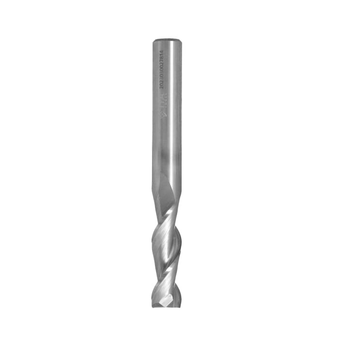 ITA TOOLS frez spiralny wykańczający do drewna / płyty / PCV Z2 D8 I27 L70 S8 mm / pozytyw