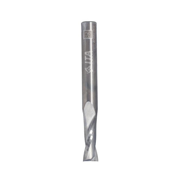 ITA TOOLS frez spiralny wykańczający do drewna / płyty / PCV Z2 D8 I22 L70 S8 mm / pozytyw