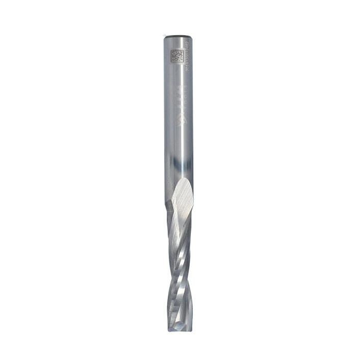 ITA TOOLS frez spiralny wykańczający do drewna / płyty / PCV Z2 D7 I32 L80 S8 mm / pozytyw