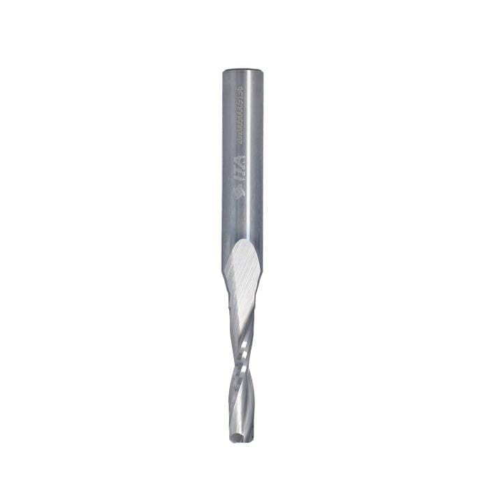 ITA TOOLS frez spiralny wykańczający do drewna / płyty / PCV Z2 D5 I25 L70 S8 mm / pozytyw