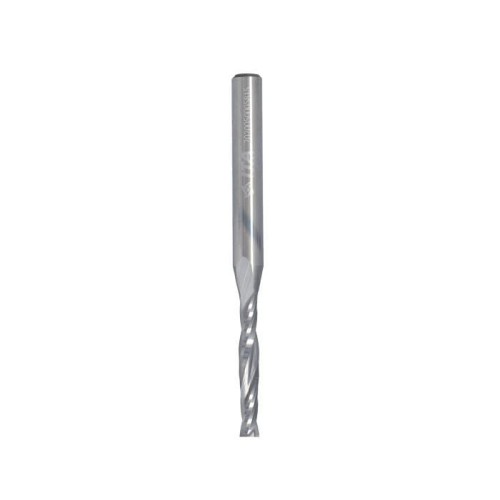 ITA TOOLS frez spiralny wykańczający do drewna / płyty / PCV Z2 D4 I27 L70 S6 mm / pozytyw