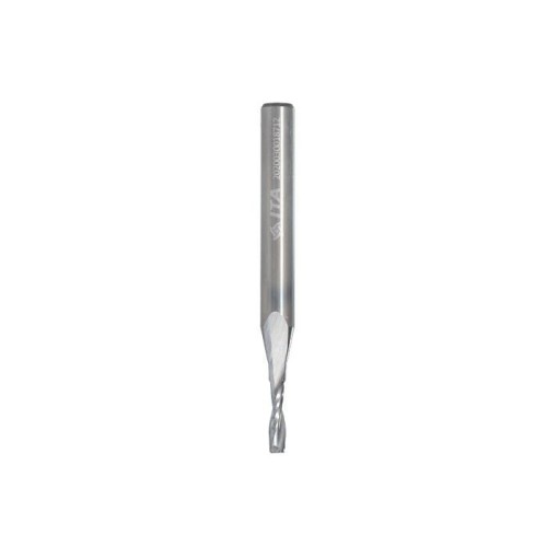 ITA TOOLS frez spiralny wykańczający do drewna / płyty / PCV Z2 D3 I12 L60 S6 mm / pozytyw