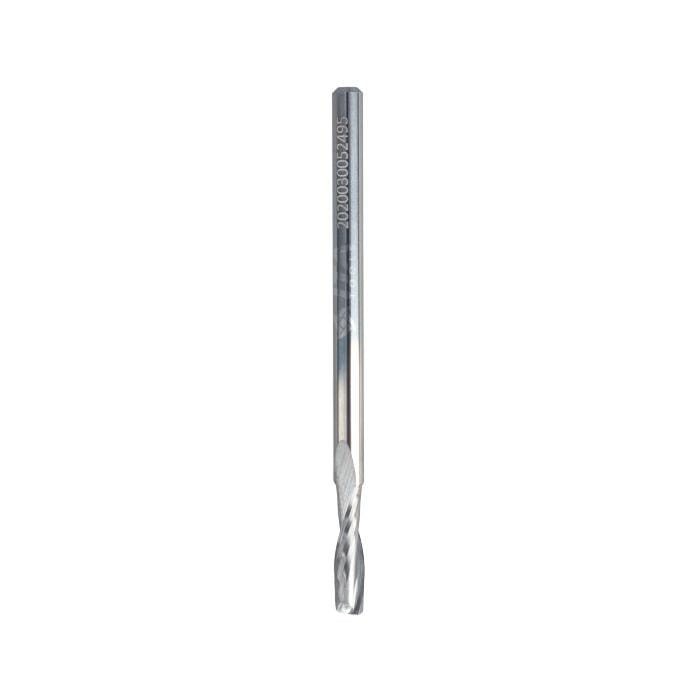ITA TOOLS frez spiralny wykańczający do drewna / płyty / PCV Z2 D3 I12 L50 S3 mm / pozytyw