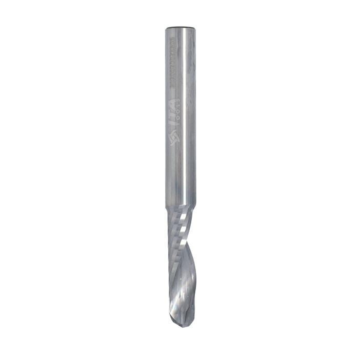 ITA TOOLS frez spiralny wykańczający do drewna / płyty / PCV Z1 D6 I22 L60 S6 mm / pozytyw