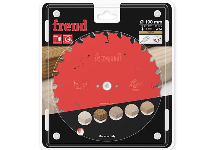 FREUD Piła HM do drewna / sklejki 190x16x24Z / cięcie wzdłużne / poprzeczne