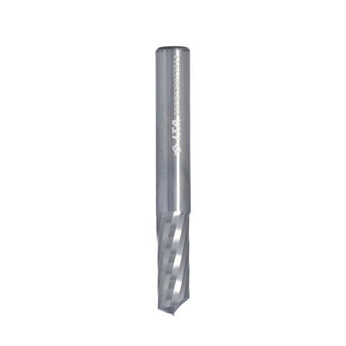 ITA TOOLS frez spiralny Z1 D8 I12 L60 S8 mm / PCV / łagodny kąt spirali / Pozytyw