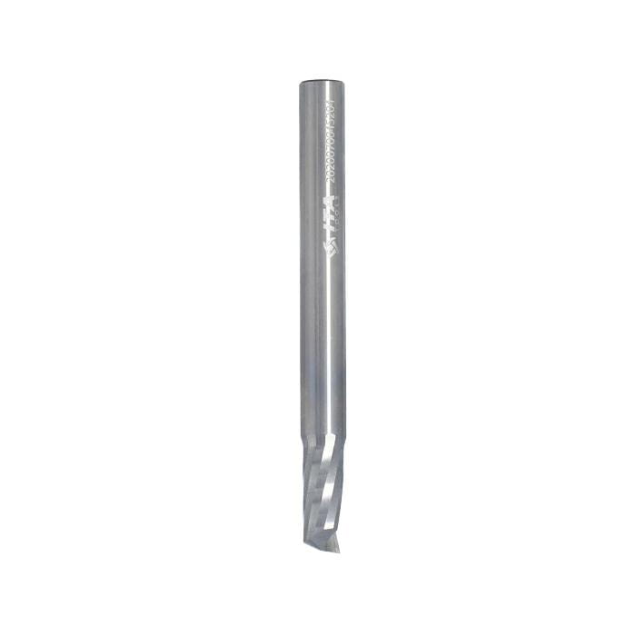 ITA TOOLS frez spiralny Z1 D6 I12 L60 S6 mm / PCV / łagodny kąt spirali / Pozytyw