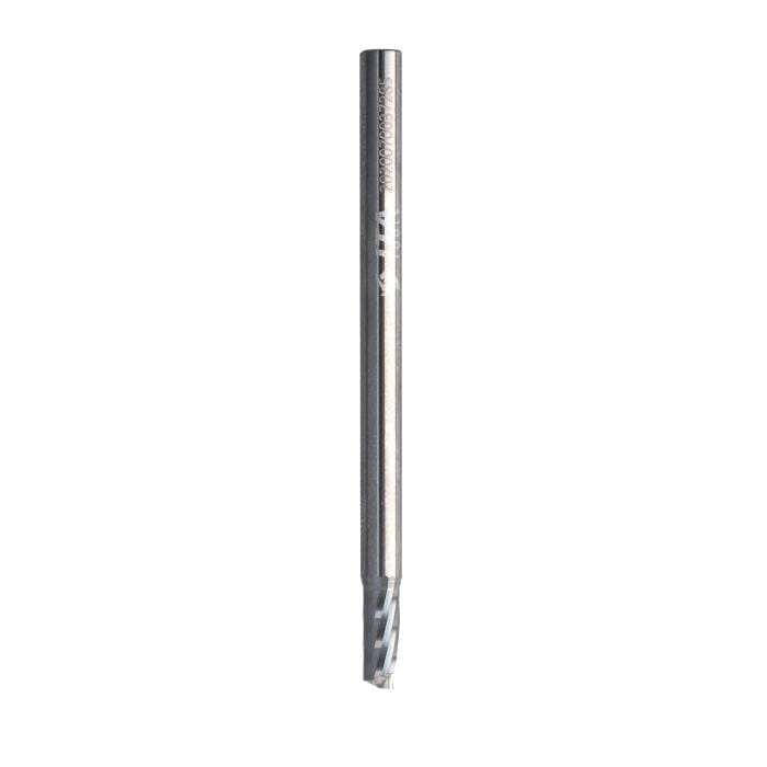 ITA TOOLS frez spiralny Z1 D4 I8 L60 S4 mm / PCV / łagodny kąt spirali / Pozytyw