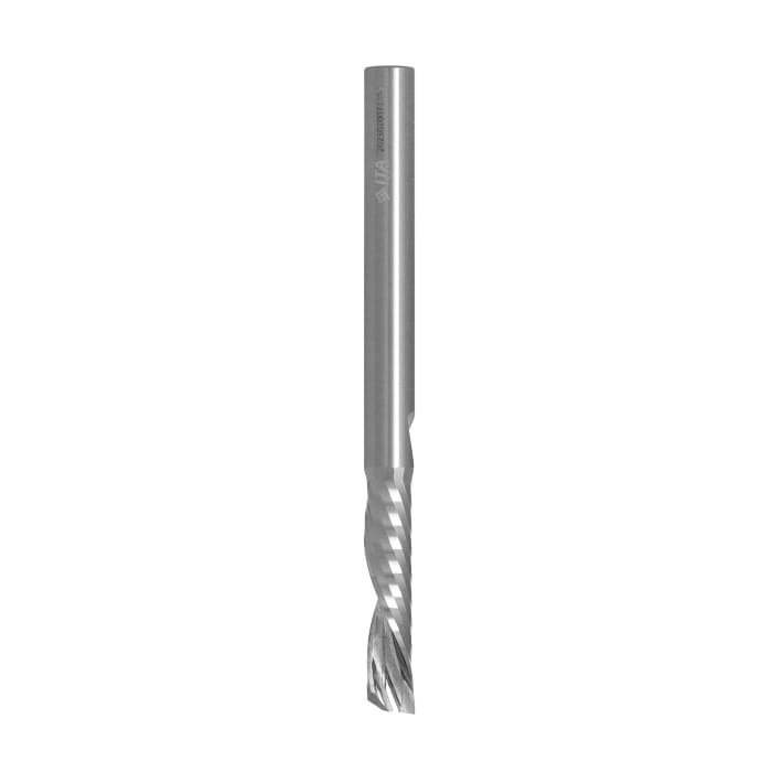ITA TOOLS frez spiralny Z1 D8 I35 L100 S8 mm / PCV / Tworzywa sztuczne / Negatyw