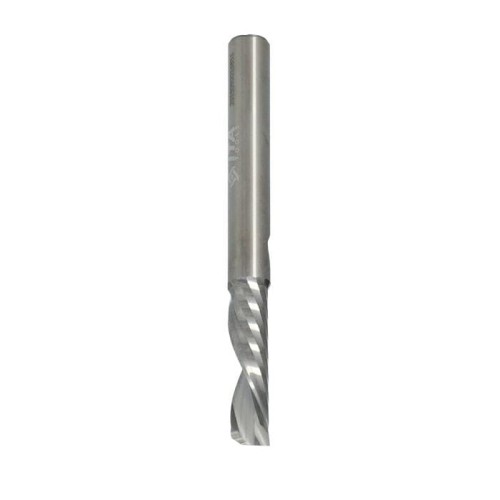 ITA TOOLS frez spiralny Z1 D8 I35 L100 S8 mm / PCV / Tworzywa sztuczne / Negatyw