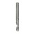 ITA TOOLS frez spiralny Z1 D8 I35 L100 S8 mm / PCV / Tworzywa sztuczne / Negatyw