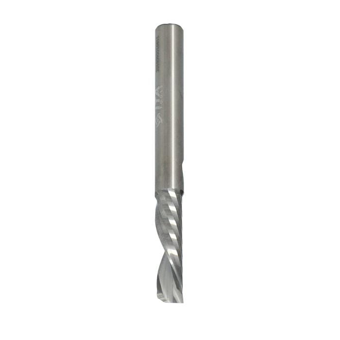 ITA TOOLS frez spiralny Z1 D8 I35 L100 S8 mm / PCV / Tworzywa sztuczne / Negatyw