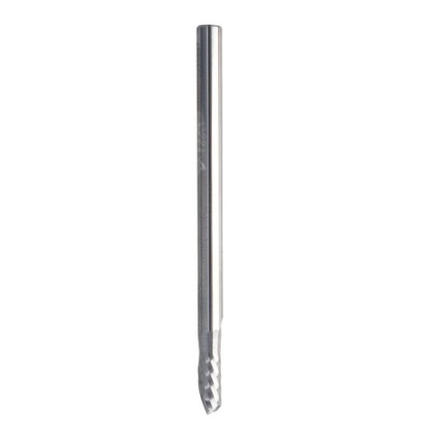 ITA TOOLS frez spiralny Z1 D4 I8 L60 S4 mm / PCV / Tworzywa sztuczne / Negatyw