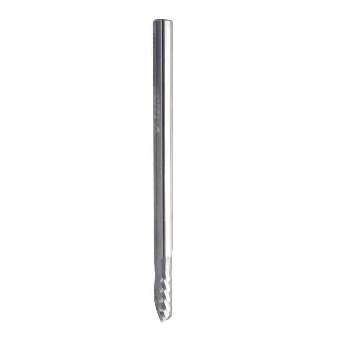 ITA TOOLS frez spiralny Z1 D4 I8 L60 S4 mm / PCV / Tworzywa sztuczne / Negatyw