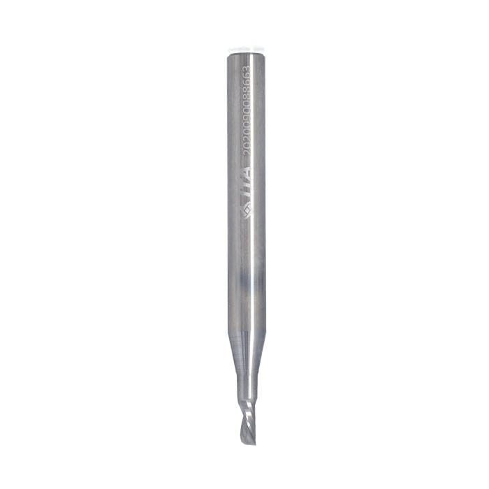 ITA TOOLS frez spiralny Z1 D3 I6 L57 S6 mm / PCV / Tworzywa sztuczne / Negatyw