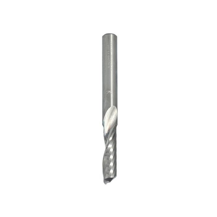 ITA TOOLS frez spiralny Z1 D6 I22 L60 S6 mm / PCV / Tworzywa sztuczne / Pozytyw