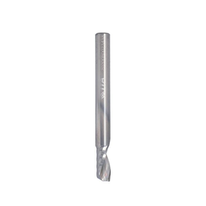 ITA TOOLS frez spiralny Z1 D6 I12 L60 S6 mm / PCV / Tworzywa sztuczne / Pozytyw