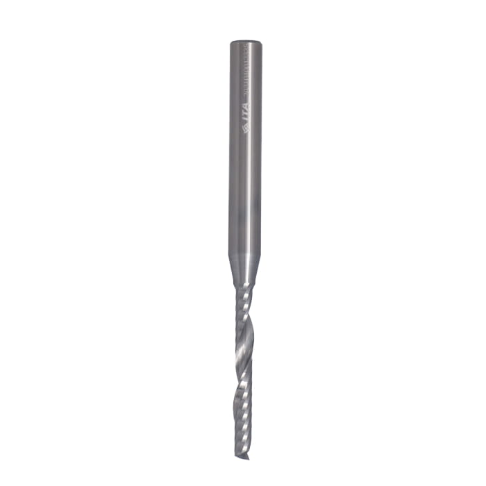 ITA TOOLS frez spiralny Z1 D5 I40 L100 S8 mm / PCV / Tworzywa sztuczne / Pozytyw