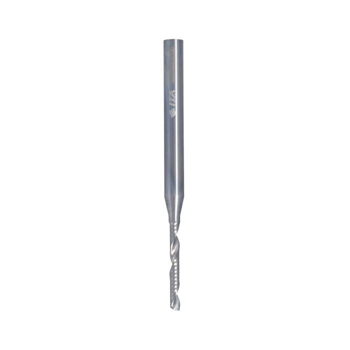 ITA TOOLS frez spiralny Z1 D3 I22 L60 S3 mm / PCV / Tworzywa sztuczne / Pozytyw