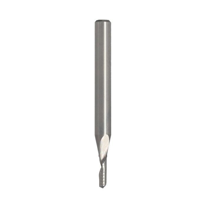 ITA TOOLS frez spiralny Z1 D3 I10 L60 S6 mm / PCV / Tworzywa sztuczne / Pozytyw
